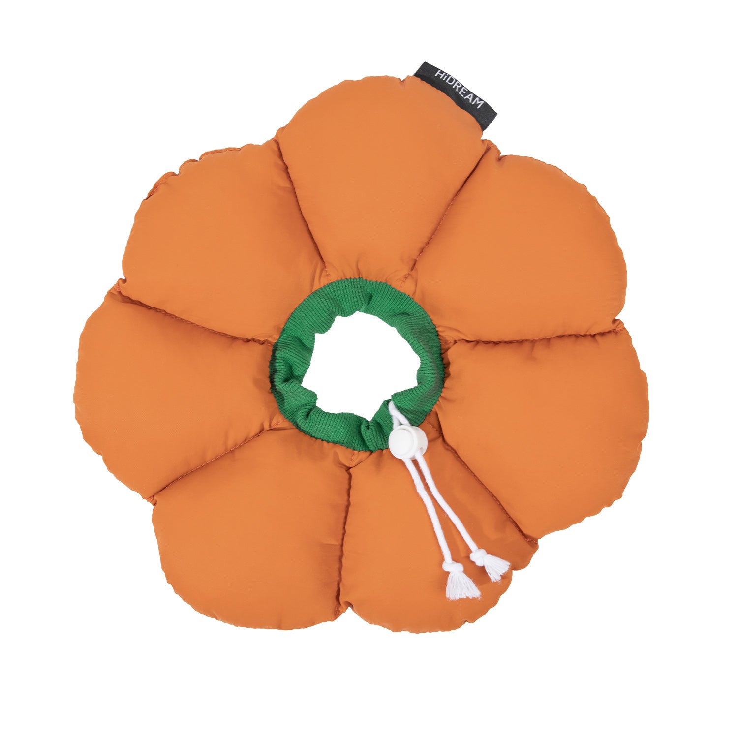 Flower Pet Recovery Collar - Pumpkin Orange Color | HiDREAM Pets