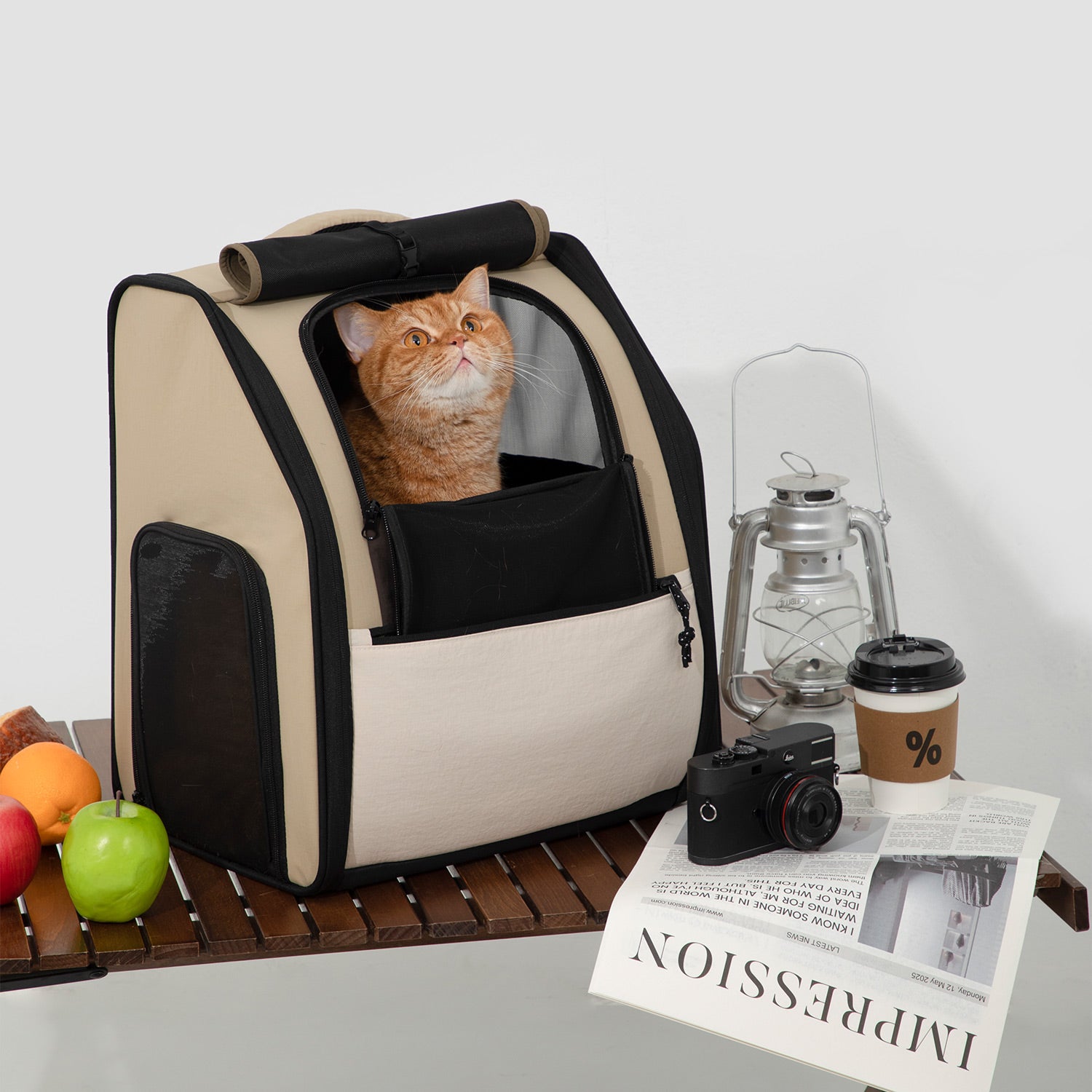 First-Class Pet Carrier Backpack