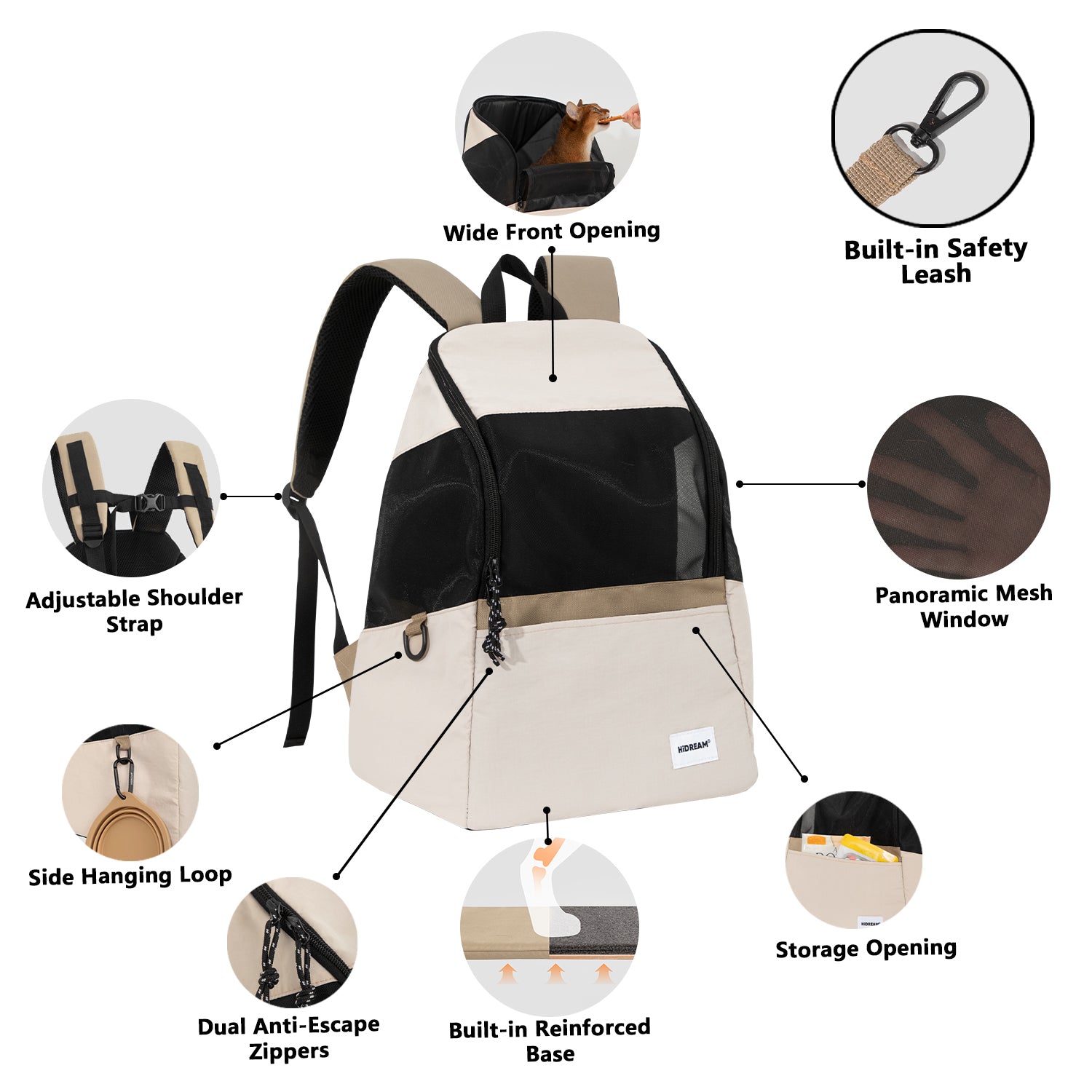 Lightweight Pet Carrier Backpack