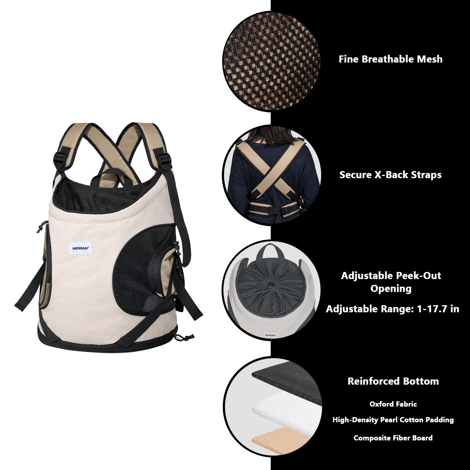 Front-Facing Pet Carrier Backpack