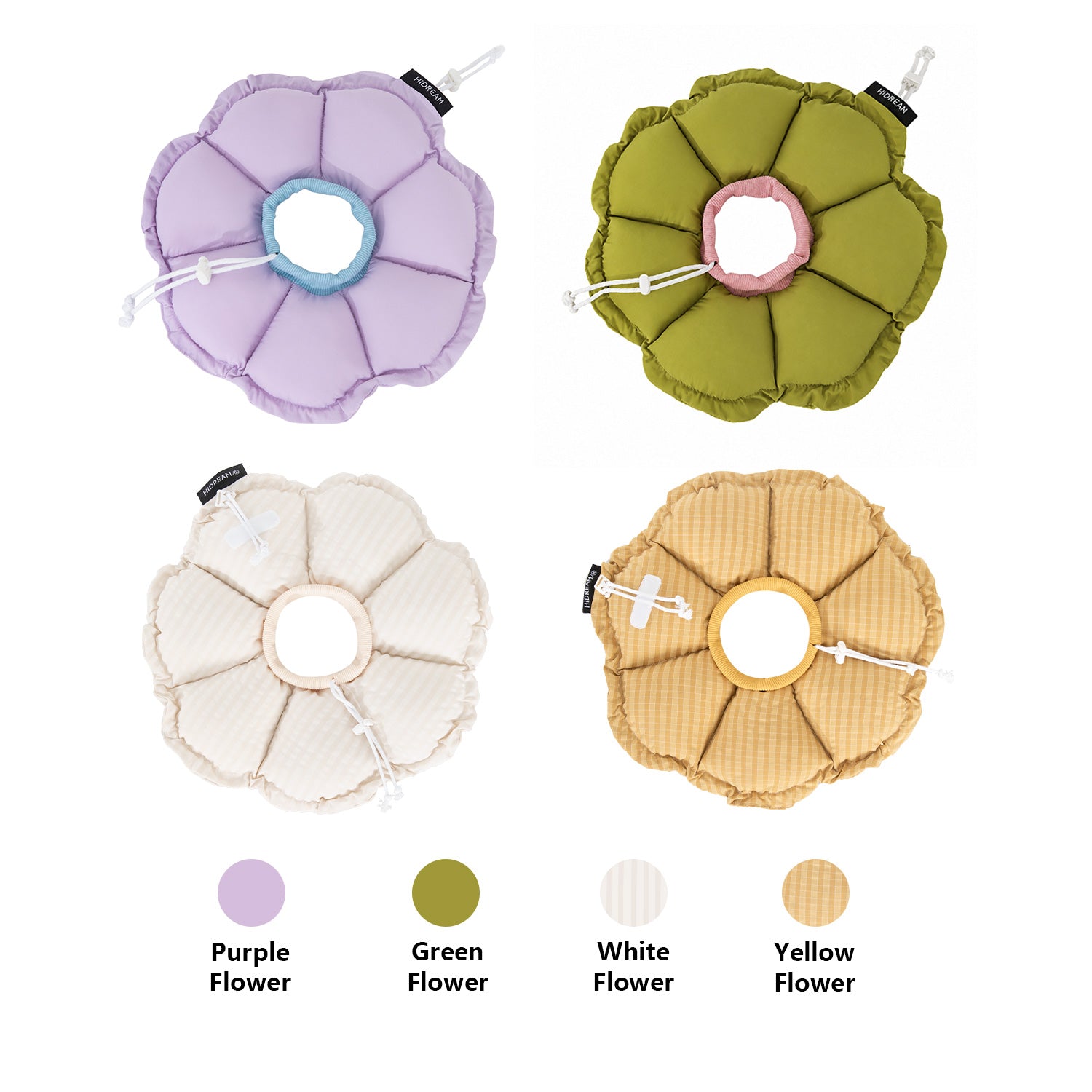 Enhanced Flower Pet Recovery Collar