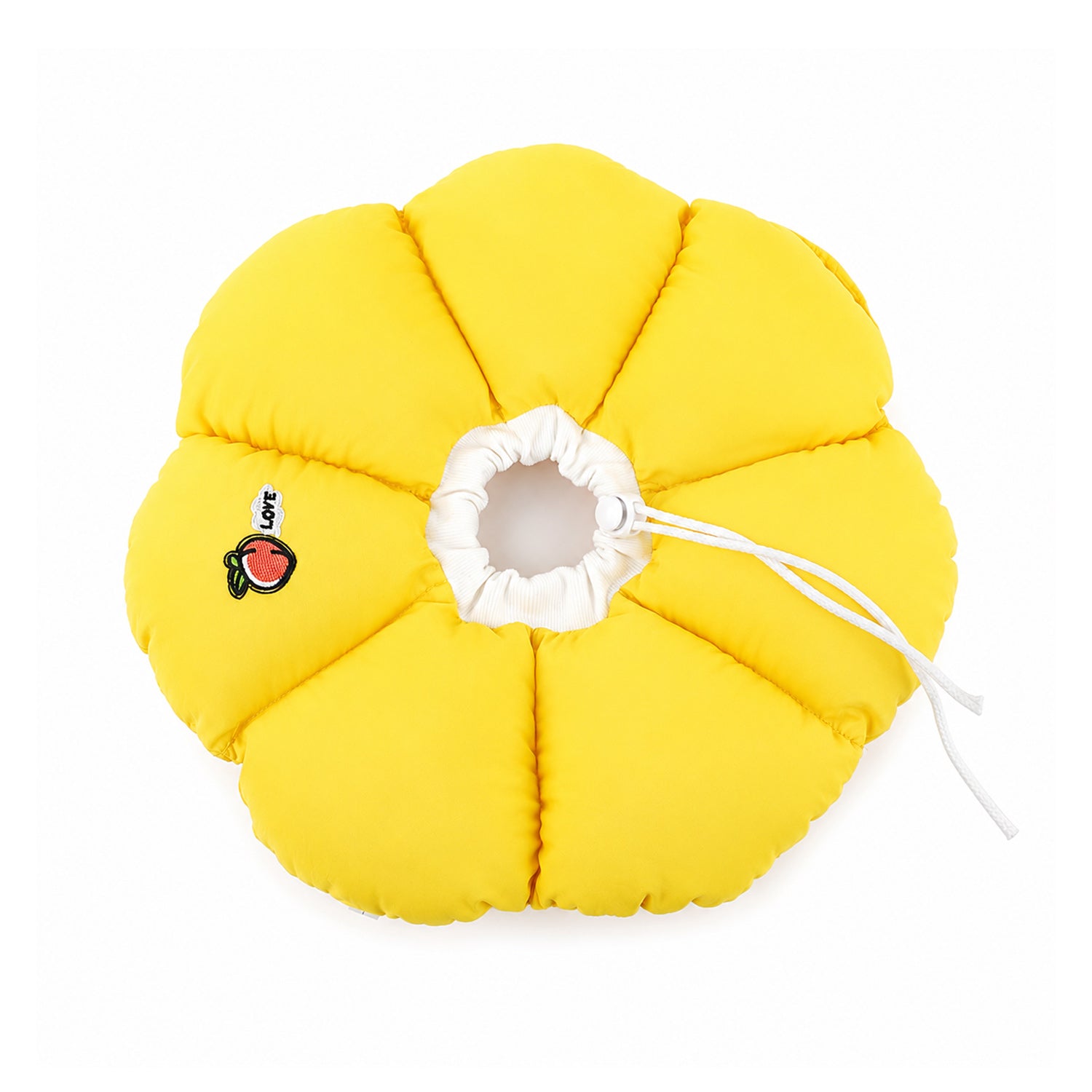 Flower Pet Recovery Collar - Yellow Flower Color | HiDREAM Pets