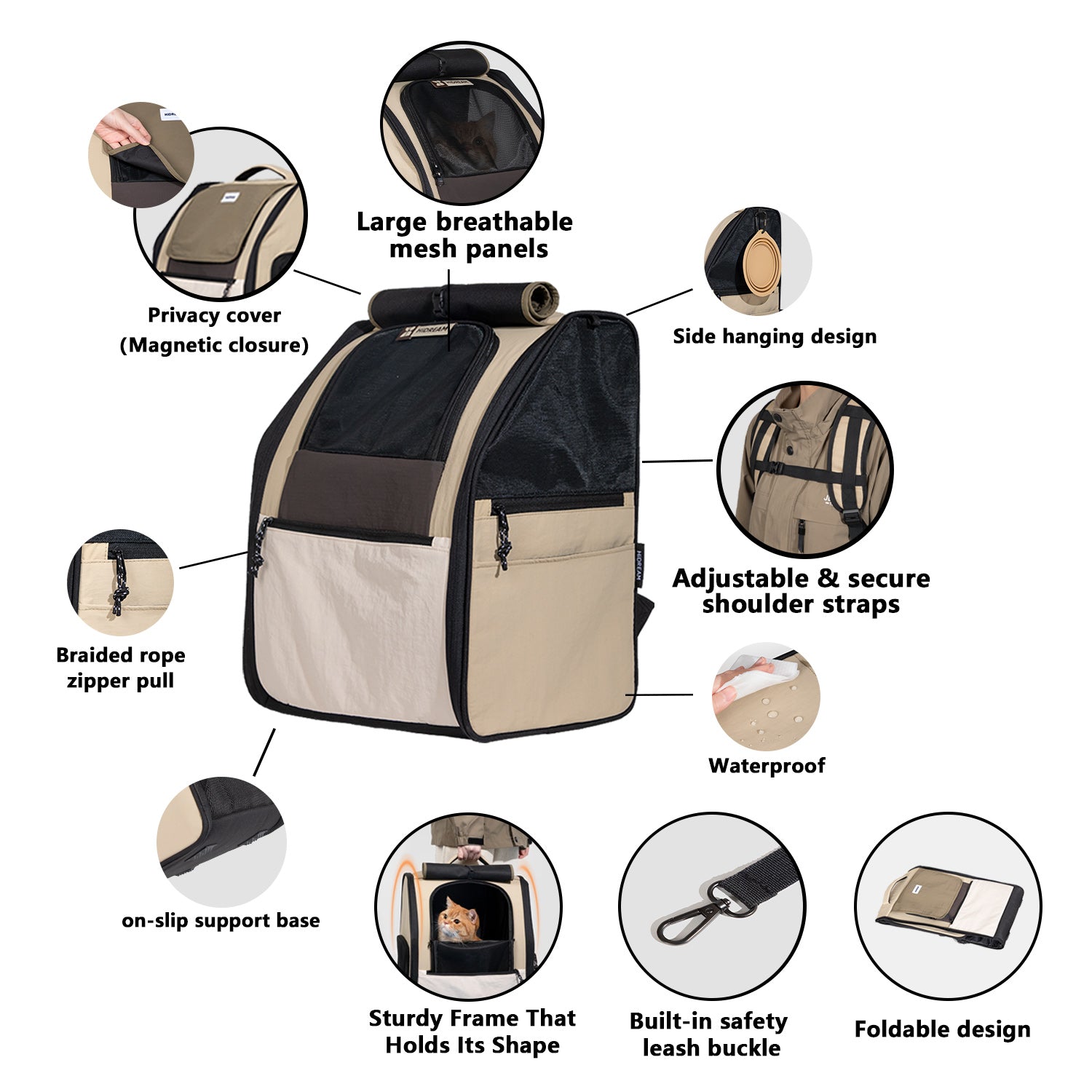 First Class  Pet Carrier Backpack