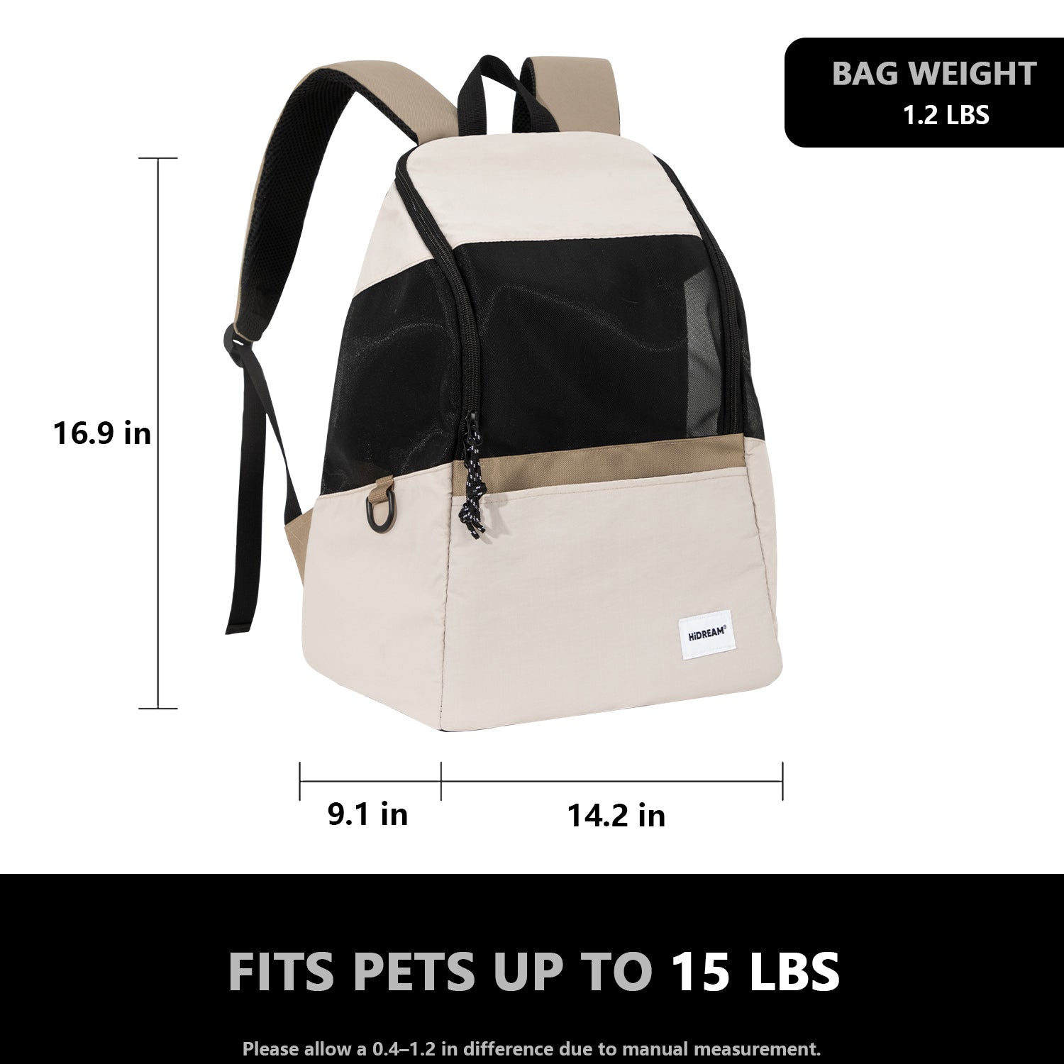 Lightweight Pet Carrier Backpack