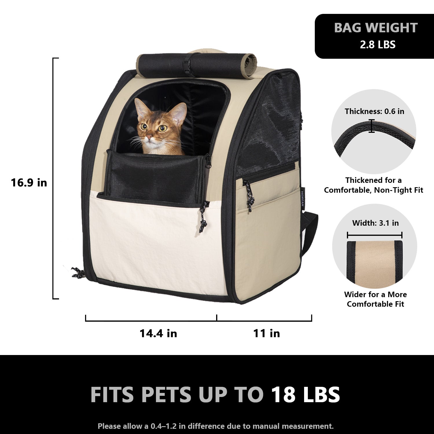 First Class  Pet Carrier Backpack