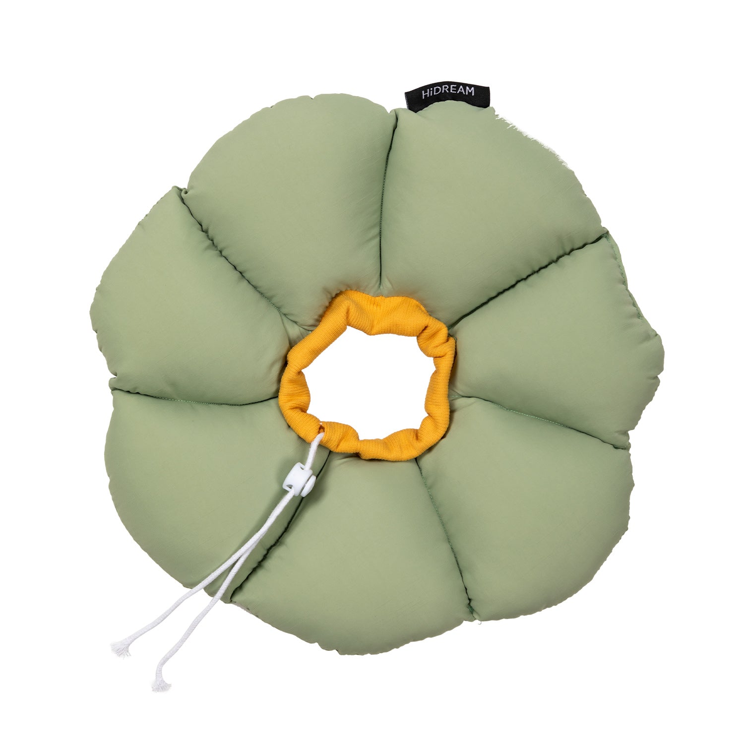 Flower Pet Recovery Collar - Green Flower Color | HiDREAM Pets