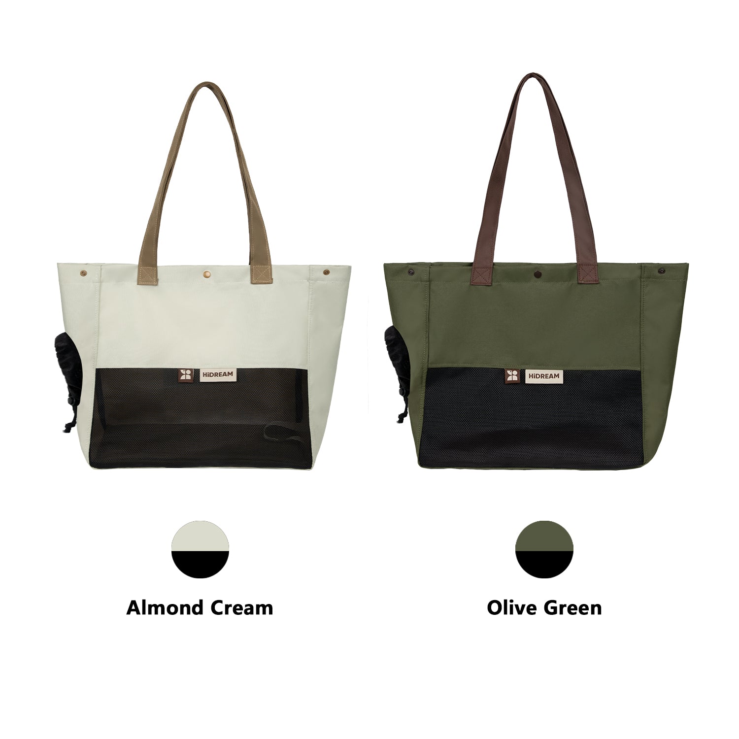Color-Block Pet Carrier Sling Bag