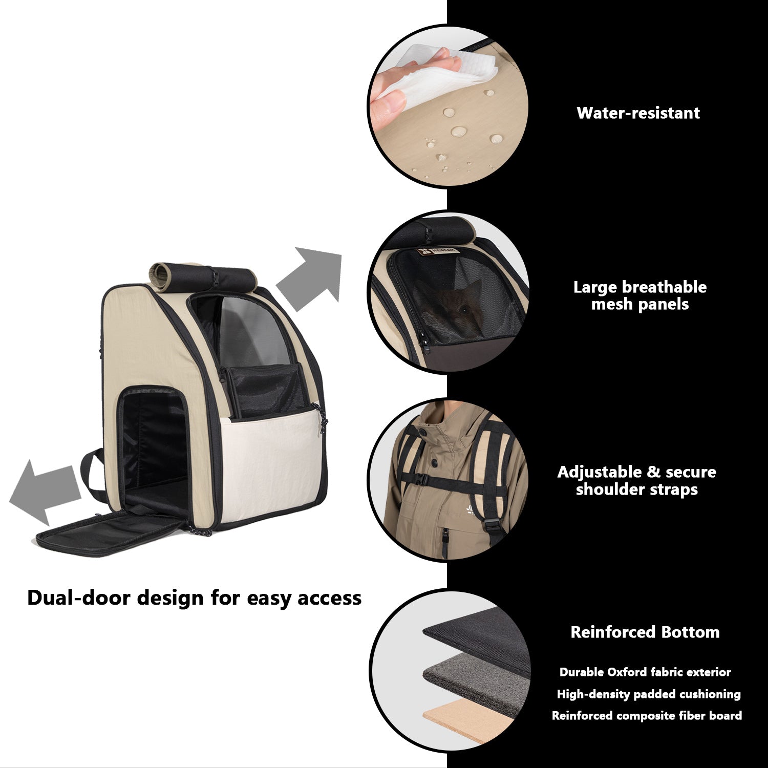 First Class  Pet Carrier Backpack