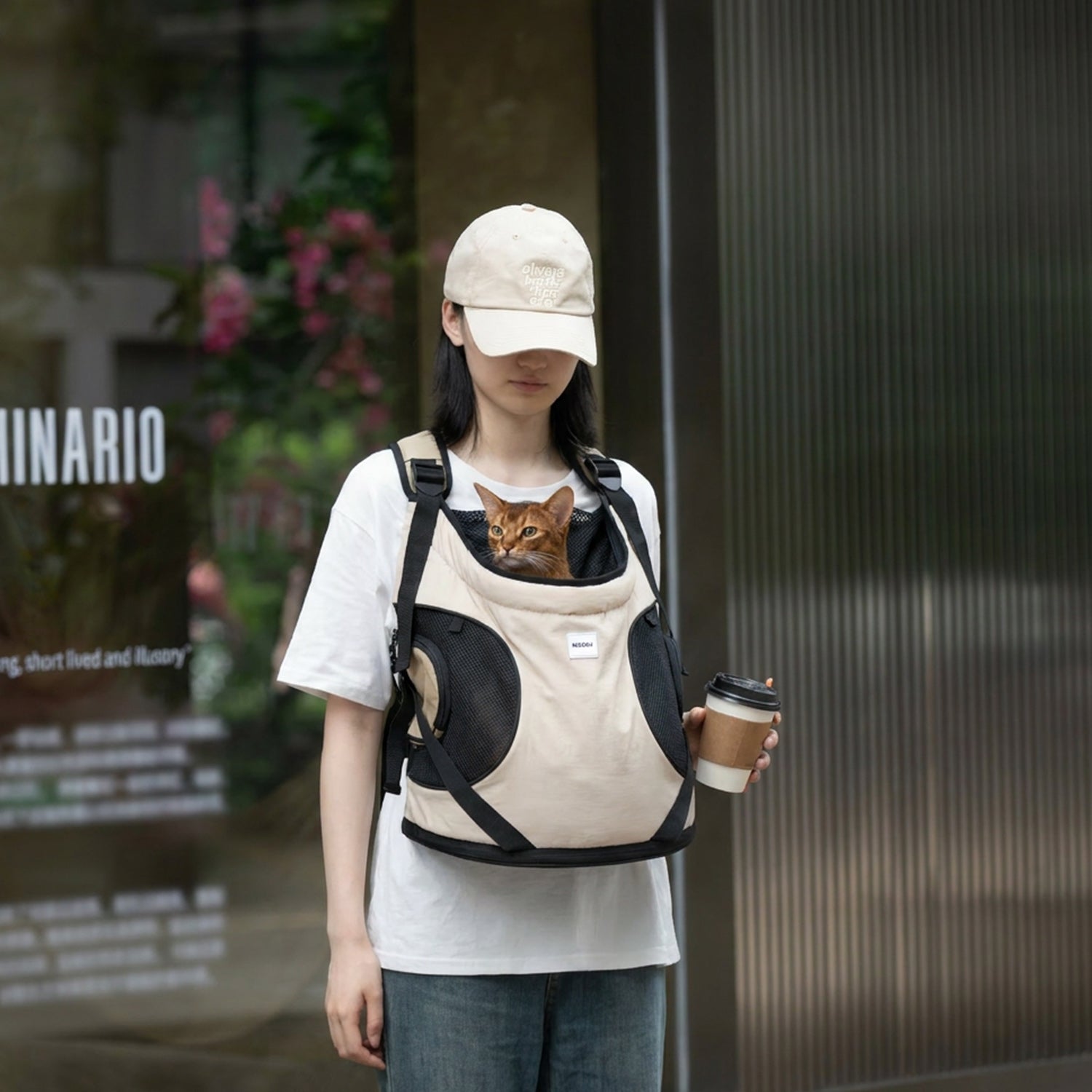 Front-Facing Pet Carrier Backpack
